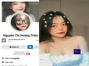 Anh họ nhờ em gái Hoàng Trâm bú cu để được sướng