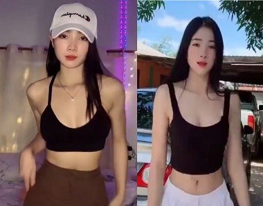 Cô gái đẹp trên Tiktok khoe hàng trên mạng xã hội rất hấp dẫn