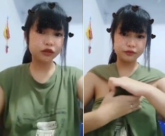 Cô gái năm cuối đại học gần gũi với bạn để ghi dấu kỷ niệm