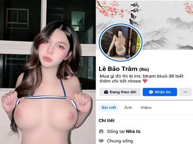 Đụ Lê Bảo Trâm thở gấp